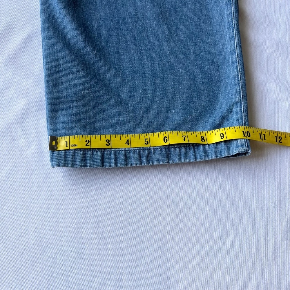 *FIRM PRICE* J. Jill Indigo Pull-On Wide-Leg Pants - Picture 8 of 11